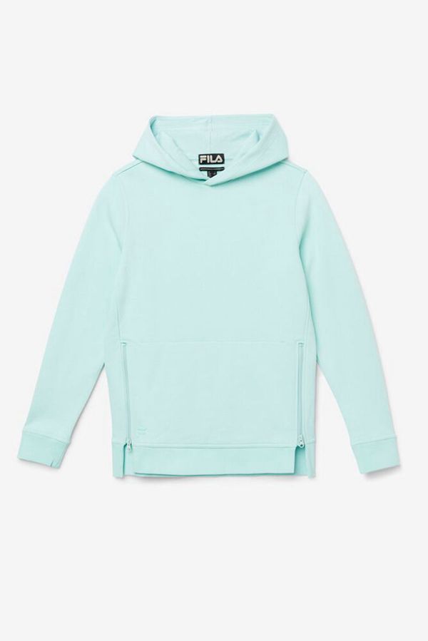 Fila Maddox Pullover Men's Hoodies - Blue,NZ 964-39862